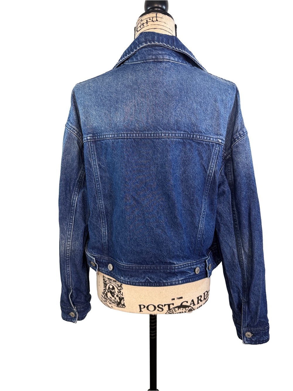 Free People Now or Never Denim Jacket size Medium - Picture 10 of 12